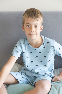 Pijama Dinos Blue - comprar online