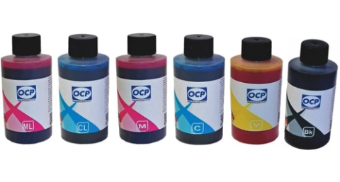 Tintas Ocp Alemana Para Hp 02 3110 C5180 C6280 7160 6x100ml
