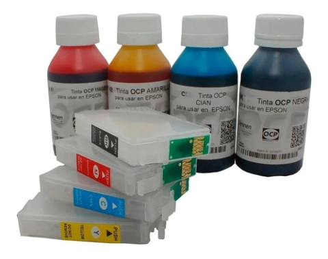 Cartuchos Recargables Kennen Para Tx235 Tx420 Tx320 + Tinta