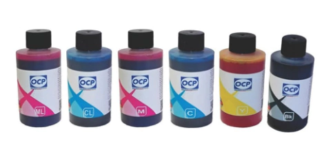 Combo Tintas Ocp Alemana Para Canon Mg6320 8710 8110 6x100ml