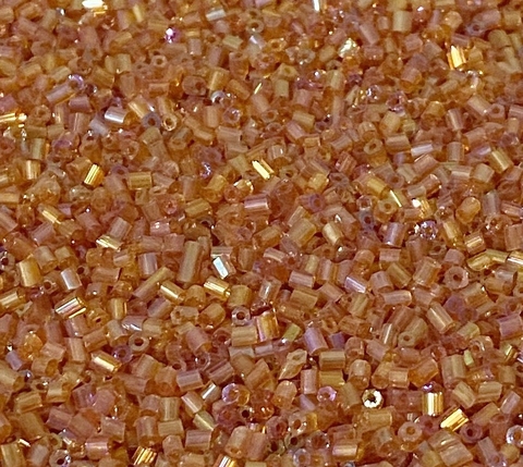 COD 4490 - Vidrilho Quartz Laranja Irizado - 10 gramas