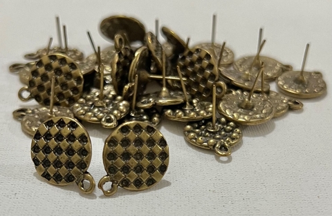 COD 1442 - Pino Para Brinco Ouro Velho - PAR