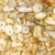 COD 9399 - Cascalho de Pedra Natural Madrepérola Amarelada - Quantidade aproximada equivalente a um fio de 40cm
