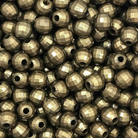COD 3167 - Abs Globo 6mm Ouro Velho - 10 Gramas