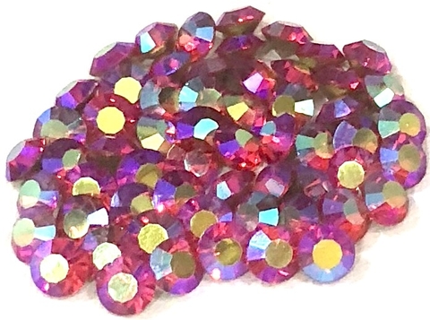 COD 2769 - Pedra de Strass SS34 Light Siam AB - 6 Unidades