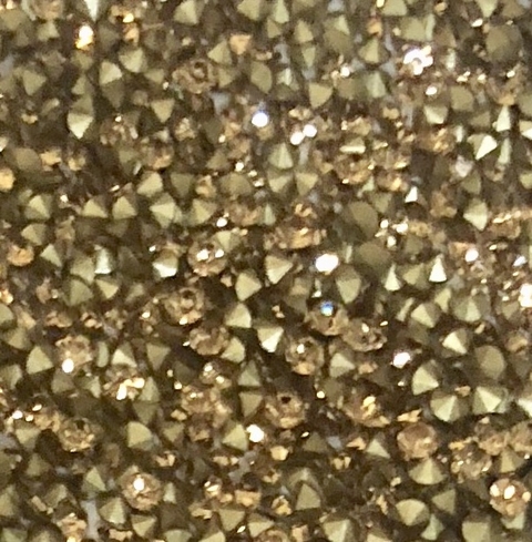 COD 2844 - Pedras de Strass SS10/PP21 Light Colorado Topaz - 30 Unidades