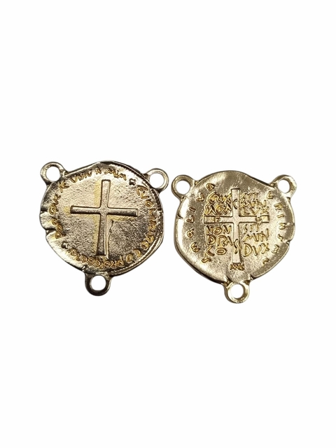 COD 9940 - Entremeio Religioso 2 Cruzes 3.5x3.5 - Unidade