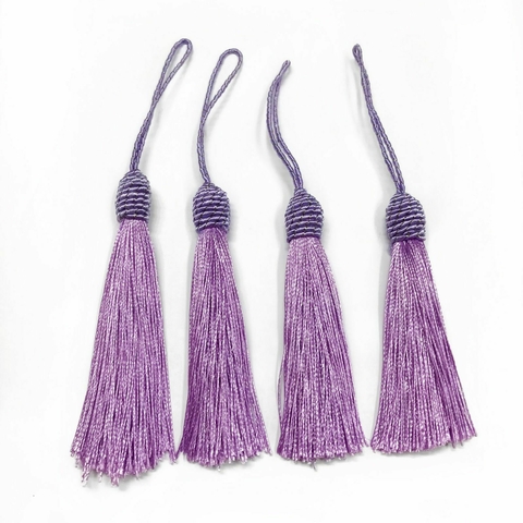 COD 9034 - Tassel de Luxo 9,0cm Lavanda - Unidade