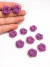 COD 5495 - Flor de Acrílico Passante (2,0cm) - 2 Unidades