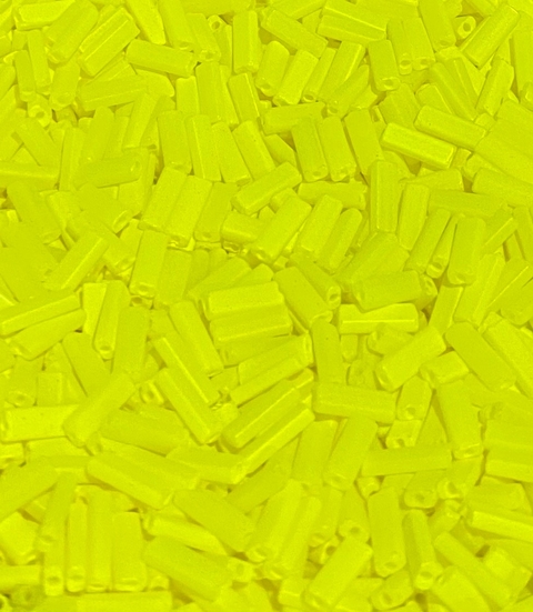 Canutilho Jablonex 10x3,5 Amarelo Neon - 10 Gramas