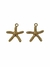 COD 3432 - Pingente Estrela Dourado - Unidade - comprar online