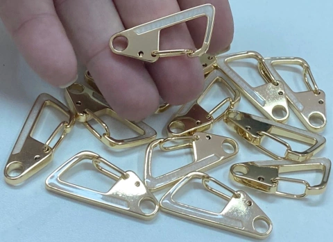 COD 5425 - Fecho Mosquetão com Madrepérola - Unidade