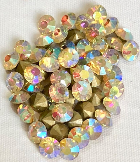 COD 2756 - Pedra de Strass SS39 Jonquil AB - Unidade