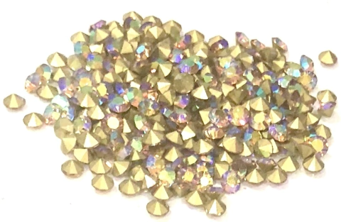 COD 2791 - Pedra de Strass SS16/PP31 Light Colorado Topaz AB - 20 unidades
