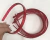 COD 7190 - Tiara de Acrilico Com Glitter 10mm Vermelho - Unidade
