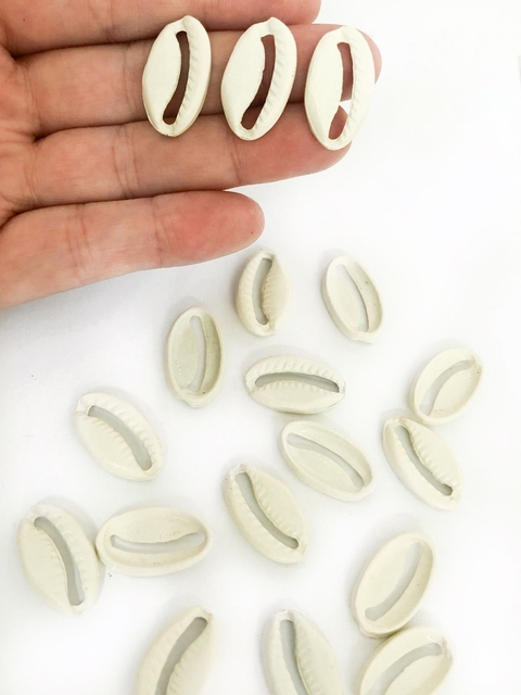 COD 5736 - Búzios de Fundição Creme Claro - Unidade