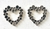 COD 3267 - Pino (Ponteira) Prata Velha - PAR - comprar online