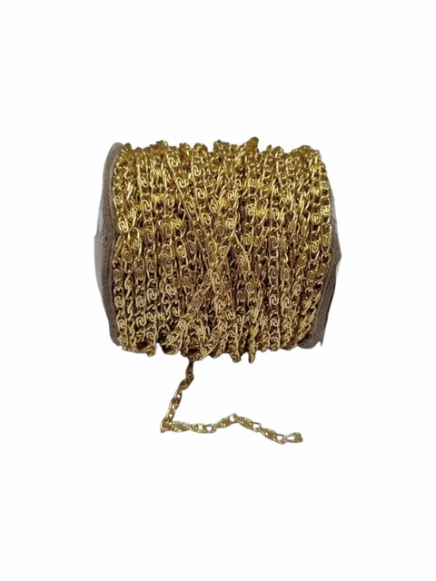 COD 9863 - Corrente de Alumínio 0.70mm ZigZag - 1 Metro