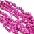COD 9398 - Cascalho de Pedra Natural Howlita Pink - Quantidade aproximada equivalente a um fio de 40cm - comprar online