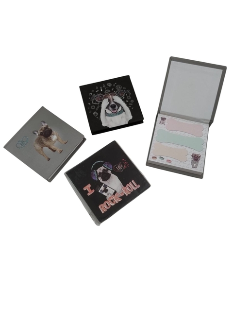 COD PC163 - Stick Notes 8x8 Cachorros - Unidade