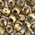 COD 4286 - Cristal 10mm Dourado Claro - Aprox. 65 Pedras