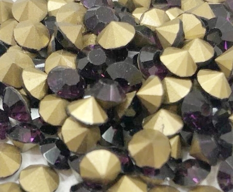 COD 6656 - Pedra de Strass SS22 Amethyst - 10 Unidades