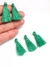 COD 6496 - Franja Tassel 3cm Verde Mar - PAR