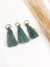 COD 1200 - Franja Tassel 2,5 com Argola - PAR