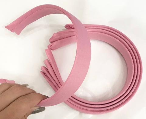 COD 7193 - Tiara 30mm Suplex Rosa Bebê - Unidade