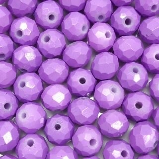 COD 9306 - Cristal 4mm Lavanda (CRISTAL PINTADO) - Aprox. 140 Pedras