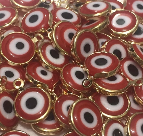 COD 1953 - Pingente Olho Grego 10mm - Unidade