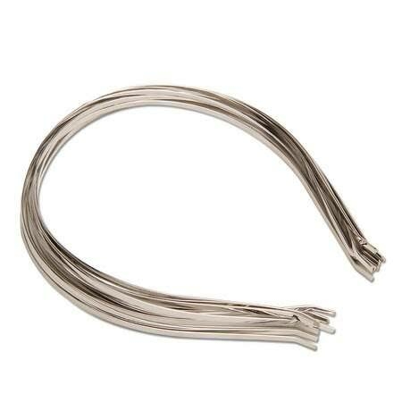 COD 4545 - Tiara de Metal Prateada - Unidade