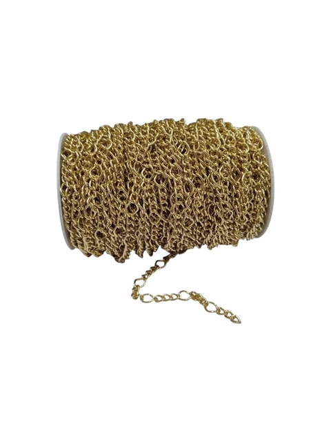 COD 9864 - Corrente 1.0mm - 3x1 Balãozinho - 1 Metro