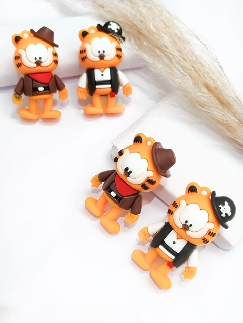 COD 9782 - Pingente Emborrachado 5.0x3.0 Garfield - Unidade