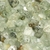 COD 9382 - Cascalho de Pedra Natural Quartzo Verde Rutilo - Quantidade aproximada equivalente a um fio de 40cm.