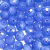 COD 5066 - Cristal 8mm Azul Céu - Aprox. 65 Pedras