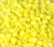 Tubinho de Vidro 4,20mm Amarelo Neon - 10 Gramas