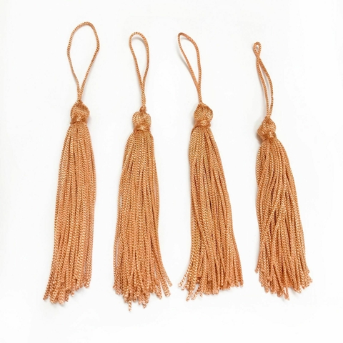 COD 9007 - Tassel de Malha 7,0cm Cobre - Unidade