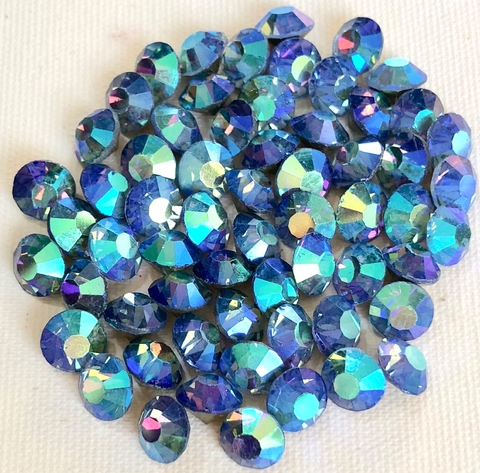 COD 2754 - Pedra de Strass SS39 Light Sapphire AB - Unidade