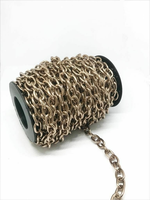 COD 5450 - Corrente Cadeado 2.0cm Marrom - Meio Metro