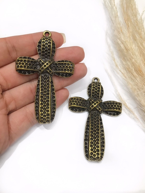 COD 7677 - Pingente Crucifixo 7.2x4.5 - Unidade