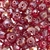 COD 3511 - Cristal 10mm Marsala Irizado - Aprox. 65 Pedras