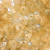 COD 9371 - Cascalho de Pedra Natural Quartzo Âmbar - Quantidade aproximada equivalente a um fio de 80cm.