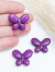 COD 2236 - Borboleta de Howlita Passante 2.0x2.5 - Unidade