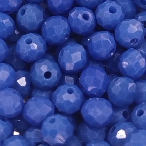 COD 1206 - Cristal 6mm Blue Montain - Aprox. 90 pedras.