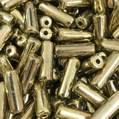 COD 9485 - Abs Tubinho 5x13mm Dourado - 10 Gramas