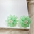COD PP164 - Brinco Crystal Flower - PAR - Milena Leite Cristais