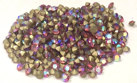 COD 2792 - Pedra de Strass SS14,5/PP28 Rose AB - 20 unidades