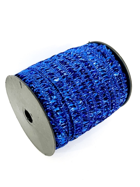 COD 9291 - Cordão Decorado Passamanaria Azul Royal - Metro