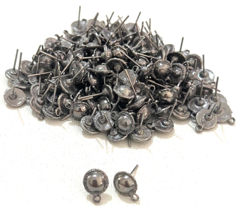 COD 1738 - Pino Para Brinco Grafite - PAR